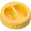 Twist-off låg TO Ø100 mm, gult, i plast, med hank, til glas - 9 