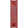 Trærumtermometer (-20 til +50°C), mahognifarve, 15 cm  - 1 
