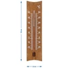 Trærumtermometer (-20 til +50°C), mørkebrun, 15cm - 5 
