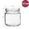 Twist-off beholder 212 ml, fi 66 - 12 stk. - 7 