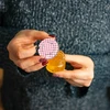 Twist-off krukke 30 ml med farvet låg fi 43 - 10 stk. - 7 