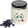 Twist-off krukke 580ml med tryk Smiley og låg fi 82/6 - 3 stk. - 4 