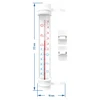 Udendørs termometer (-50°C til +50°C) 27cm mix - 2 