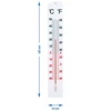 Universel hvid termometer (-40°C til +50°C) 40cm - 2 