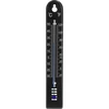 Universel termometer (-30 til +50°C), 17 cm, sort  - 1 