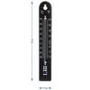 Universel termometer (-30 til +50°C), 17 cm, sort - 4 