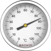Universelt termometer (0°C til +120°C) 5cm - 2 