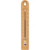 Universelt termometer (-30 til +50°C), 17 cm, lysebrun  - 1 