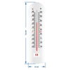 Universelt termometer (-40°C til +50°C) 16cm - 2 
