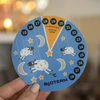 Værelse termometer, flydende krystal, børne Ø 11cm - 3 