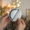 Værelse termometer, flydende krystal, børne Ø 11cm - 4 