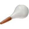 Vandingskugle til planter, mat hvid med keramisk fod, 400ml - 3 
