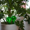 Vandingskugler til planter, grønne gennemsigtige, 400 ml, 2 stk. - 13 