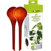 Vandingskugler til planter, ravfarvede gennemsigtige, 400 ml, 2 stk. - 3 