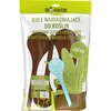 Vandingskugler til planter, ravfarvede gennemsigtige, 400 ml, 4 stk. - 3 