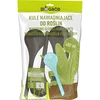 Vandingskugler til planter, sorte gennemsigtige, 400 ml, 4 stk. - 3 