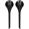 Vandingskugler til planter, sorte matte, 400 ml, 2 stk.  - 1 