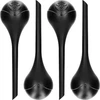 Vandingskugler til planter, sorte matte, 400 ml, 4 stk. - 11 