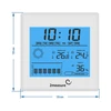 Vejrstation – elektronisk, baggrundsbelyst, sonde, hvid - 7 