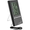 Vejrstation – elektronisk, sonde, sort - 12 