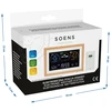 Vejrstation (RCC,DCF) - elektronisk, trådløs, oplyst, sensor, hvid - 15 