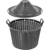 Vinballon 10 L i plastikkurv - 5 