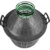 Vinballon 20 L med bred hals i plastikkurv - 3 