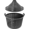 Vinballon 25 L i plastikkurv - 6 