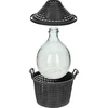 Vinballon 5L i plastikkurv - 4 