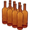 Vinflaske 0,75 L brun - pakke med 8 stk. - 7 