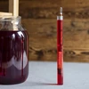 Vinmåler med termometer i uknuselig reagensglas - 5 