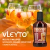 VLEYTO Fersken & Passionsfrugt – smagsessens med naturlige aromaer, 250 ml - 6 