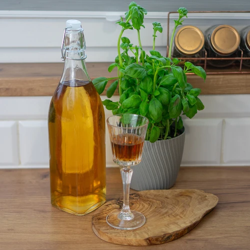 1 L flaske med patentlukning – firkantet - 3