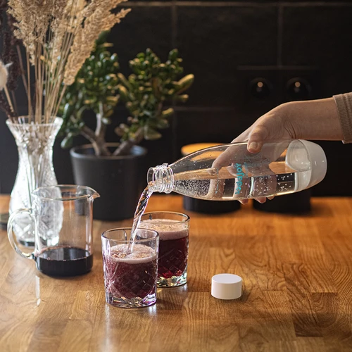 1L flaske til sodavandsmaskine med låg - 7