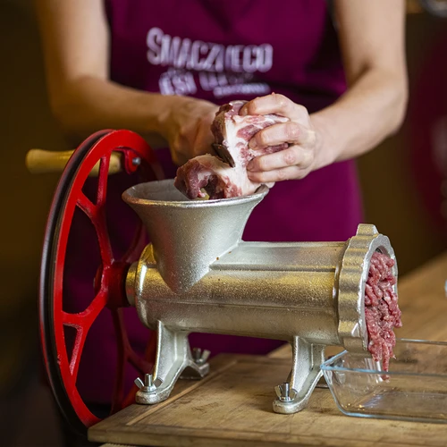 2-i-1 kødhakker og pølsestopper, #32 - 5