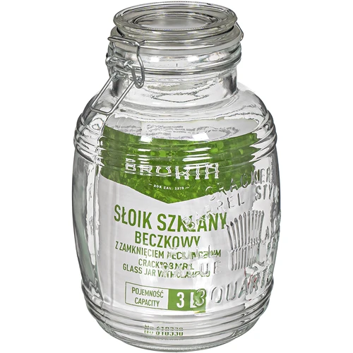 3L tøndeformet krukke "OLD" med klips - 3