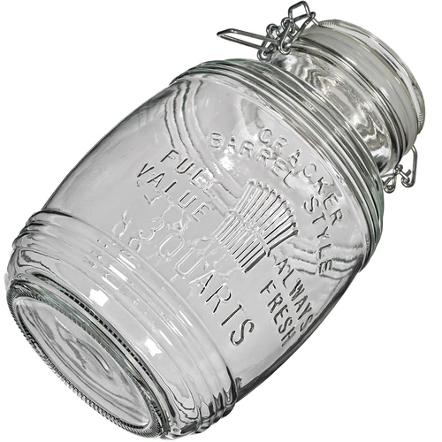 3L tøndeformet krukke "OLD" med klips - 5