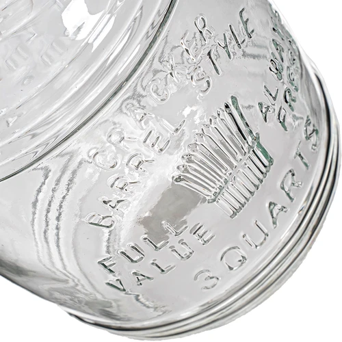 3L tøndeformet krukke "OLD" med klips - 6