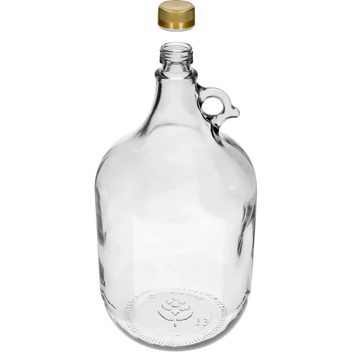 4 x Dame 5L med prop og gæringsrør og låg - 3