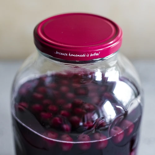 5L krukke med ornament låg bordeaux fi 100 - 8