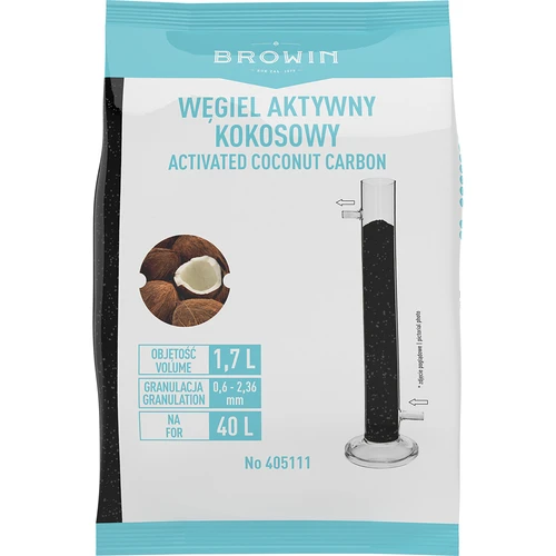 Aktivt kokoskul 0,86 kg  - 1 