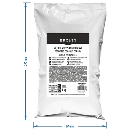 Aktivt kokoskul 1 kg x 4 - sæt - 5