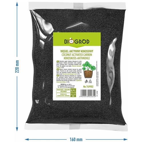 Aktivt kokoskul til planter 0,9 L - 5