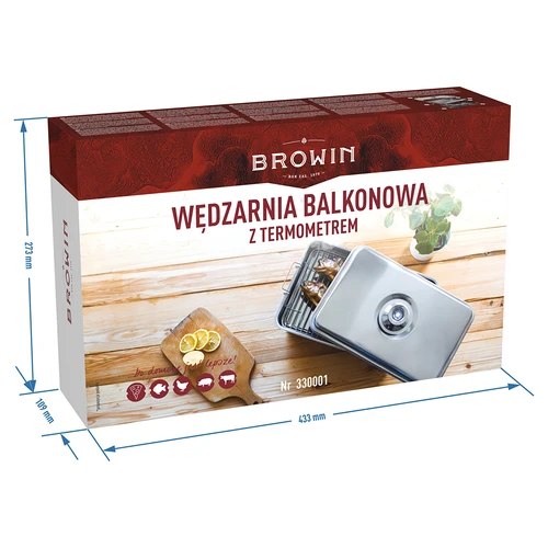 Altanrøgovn med termometer - 6