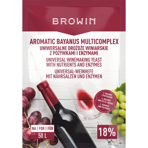 Aromatic Bayanus Multicomplex startpakke til vin, 40 g  - 1 