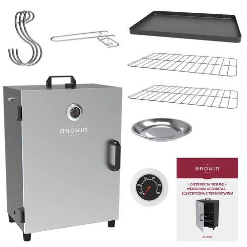 Automatisk, elektrisk grill med termostat  - 1 