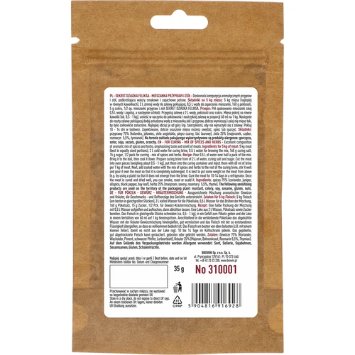 Bedstefar Feliks' Hemmelighed til Saltning, 35 g - 2