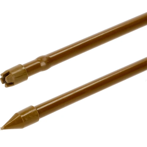 Belagt stålstang i bambusform, 150 cm x 11mm - 2