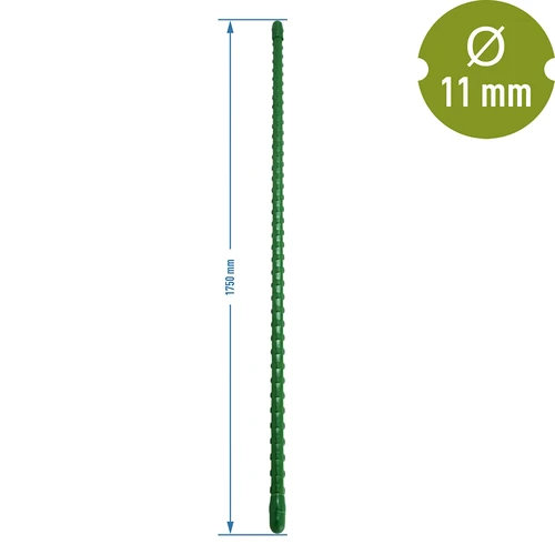 Belagt stålstang PE 1,75 m x 11 mm - 2