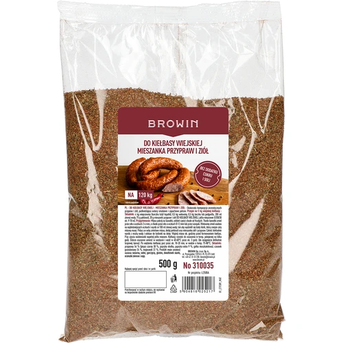 Blanding af krydderier og urter til landpølse, 500 g